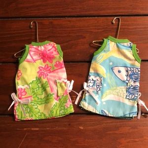 Vintage Lilly Pulitzer mini shift ornaments